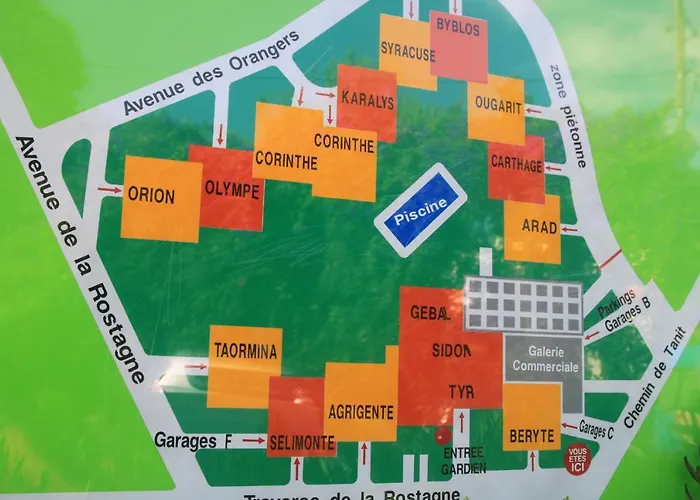 Apartment Climatise A Les Pins Dans Avec Piscine Juan-les-Pins